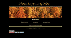 Desktop Screenshot of jhemingway.net